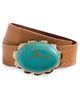 Lele Sadoughi Lele Sadoughi Horizon Oasis Station Belt Turqoise/Aqua - 1
