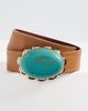 Lele Sadoughi Lele Sadoughi Horizon Oasis Station Belt Turqoise/Aqua - 2