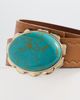 Lele Sadoughi Lele Sadoughi Horizon Oasis Station Belt Turqoise/Aqua - 5
