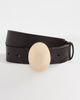 Lele Sadoughi Lele Sadoughi Horizon Oasis Station Belt Walnut - 2