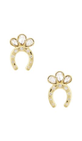 Lele Sadoughi Lele Sadoughi Horseshoe Stud Earrings