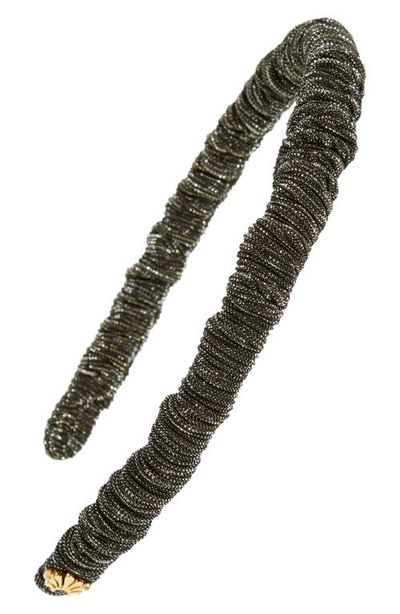 Lele Sadoughi Lele Sadoughi Jessie Metallic Slim Headband
