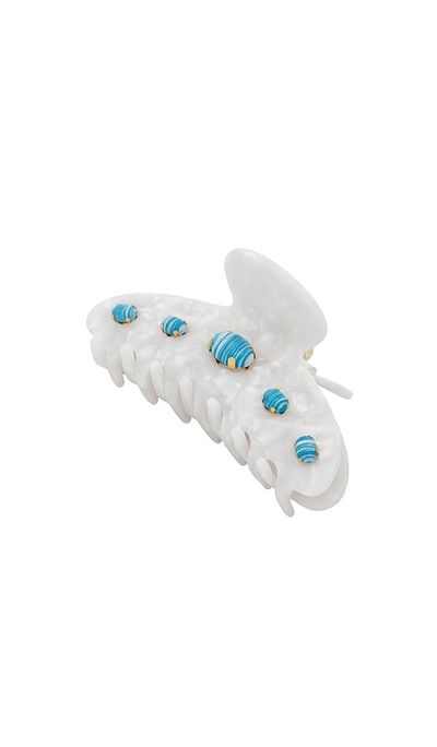 Lele Sadoughi Lele Sadoughi Large Cabochon Claw Clip