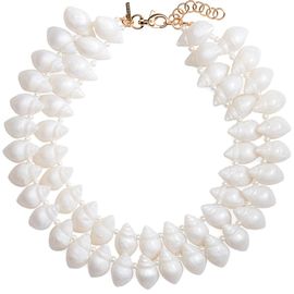 Lele Sadoughi Lele Sadoughi Layered Conch Shell Necklace