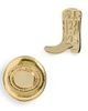 Lele Sadoughi Lele Sadoughi Line Dancing Stud Earrings Gold One - 1