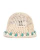 Lele Sadoughi Lele Sadoughi Maya Pearl Anchor Bucket Hat - 2