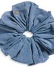 Lele Sadoughi Lele Sadoughi Oversized Chambray Scrunchie  - 1