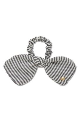 Lele Sadoughi Lele Sadoughi Penny Seersucker Bow Scrunchie