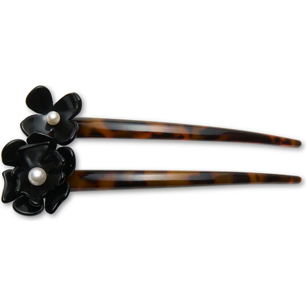 Lele Sadoughi Lele Sadoughi Petunia Faux Pearl Hair Pin