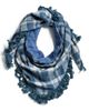 Lele Sadoughi Lele Sadoughi Plaid Triangle Scarf Cornflower One - 1