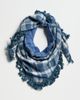 Lele Sadoughi Lele Sadoughi Plaid Triangle Scarf Cornflower One - 2