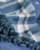Lele Sadoughi Lele Sadoughi Plaid Triangle Scarf Cornflower One - 5