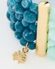 Lele Sadoughi Lele Sadoughi Riviera Five Strand Bracelet Seafoam Spray One - 4