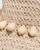 Lele Sadoughi Lele Sadoughi Sedona Wooden Drop Raffia Hat Natural One - 4