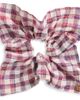Lele Sadoughi Lele Sadoughi Square Plaid Scrunchie - 1