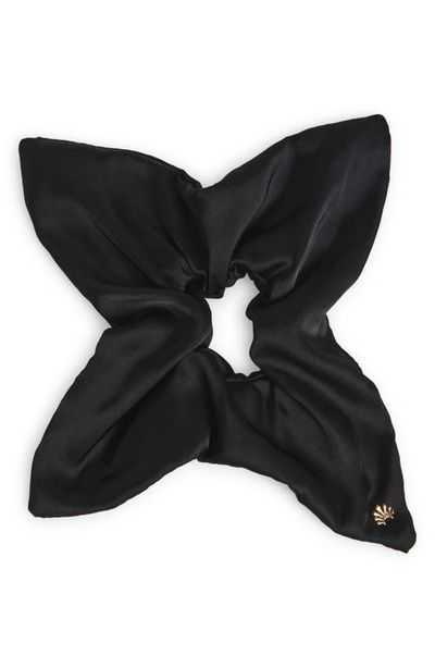 Lele Sadoughi Lele Sadoughi Square Satin Scrunchie
