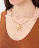 Lele Sadoughi Lele Sadoughi Starfish Collar Necklace Gold One - 3