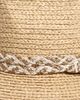 Lele Sadoughi Lele Sadoughi Straw Hat with Braided Rope Band - 2
