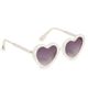 Lele Sadoughi Lele Sadoughi Sweetheart Sunglasses Mother Of Pearl 100 One Size - 1