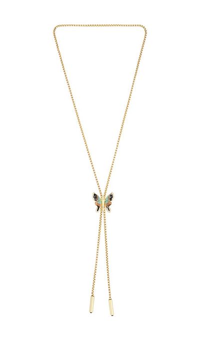 Lele Sadoughi Lele Sadoughi Wild Butterfly Bolo Necklace