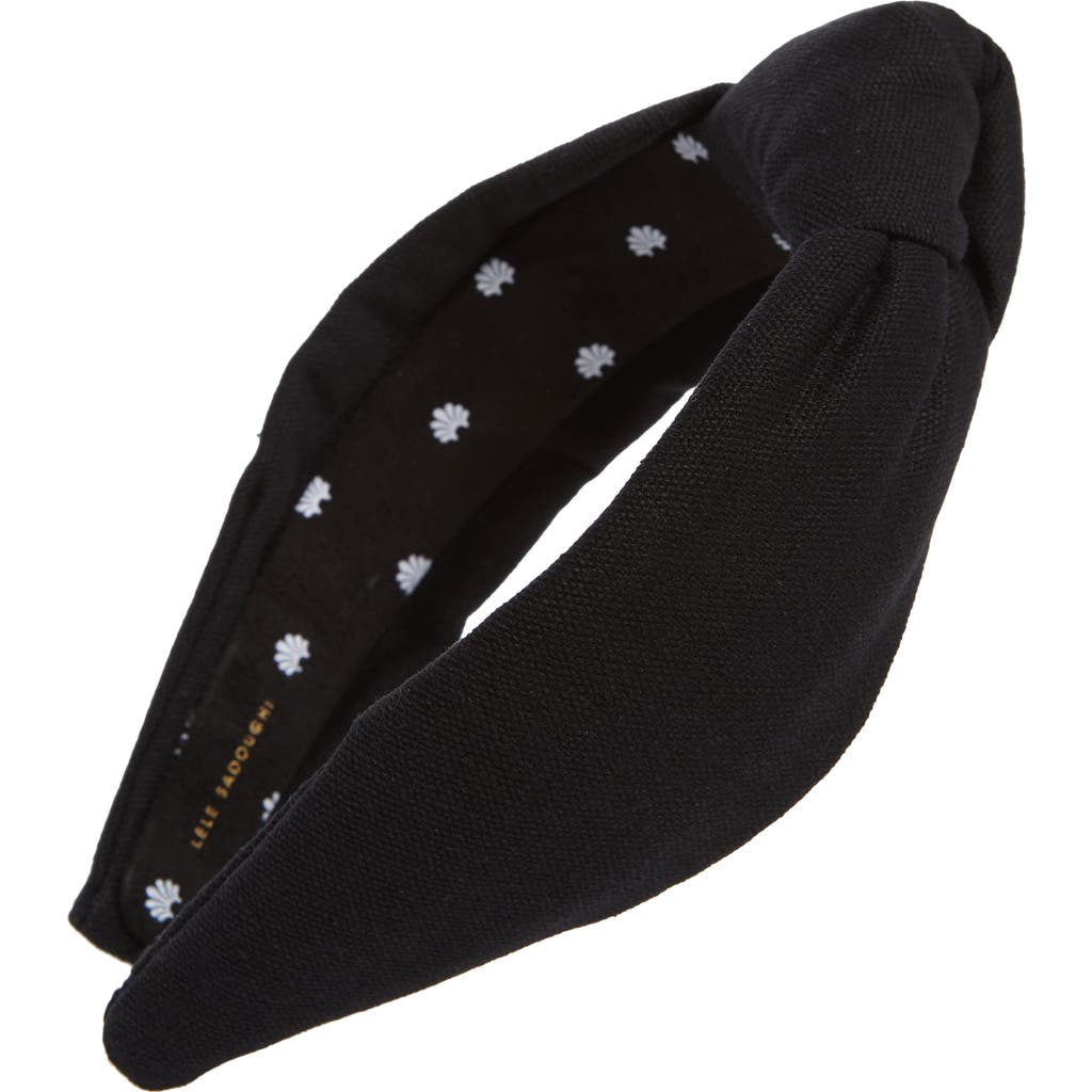 Lele Sadoughi Lele Sadoughi Woven Knotted Headband