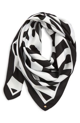Lele Sadoughi Lele Sadoughi Zebra Scarf