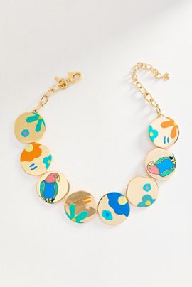 Lele Sadoughi Sherbert Spray Marisol Necklace