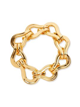 Lele Sadoughi Women's 14K-Gold-Plated Buckle Bracelet