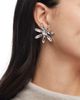 Lele Sadoughi Women's Silvertone & Glass Crystal Daisy Earrings - 2