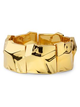 Lele Sadoughi Women's Tetra 14K-Gold-Plated Bracelet