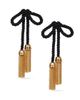 Lele Sadoughi Women's Velvet Bow Tassel Earrings - 2