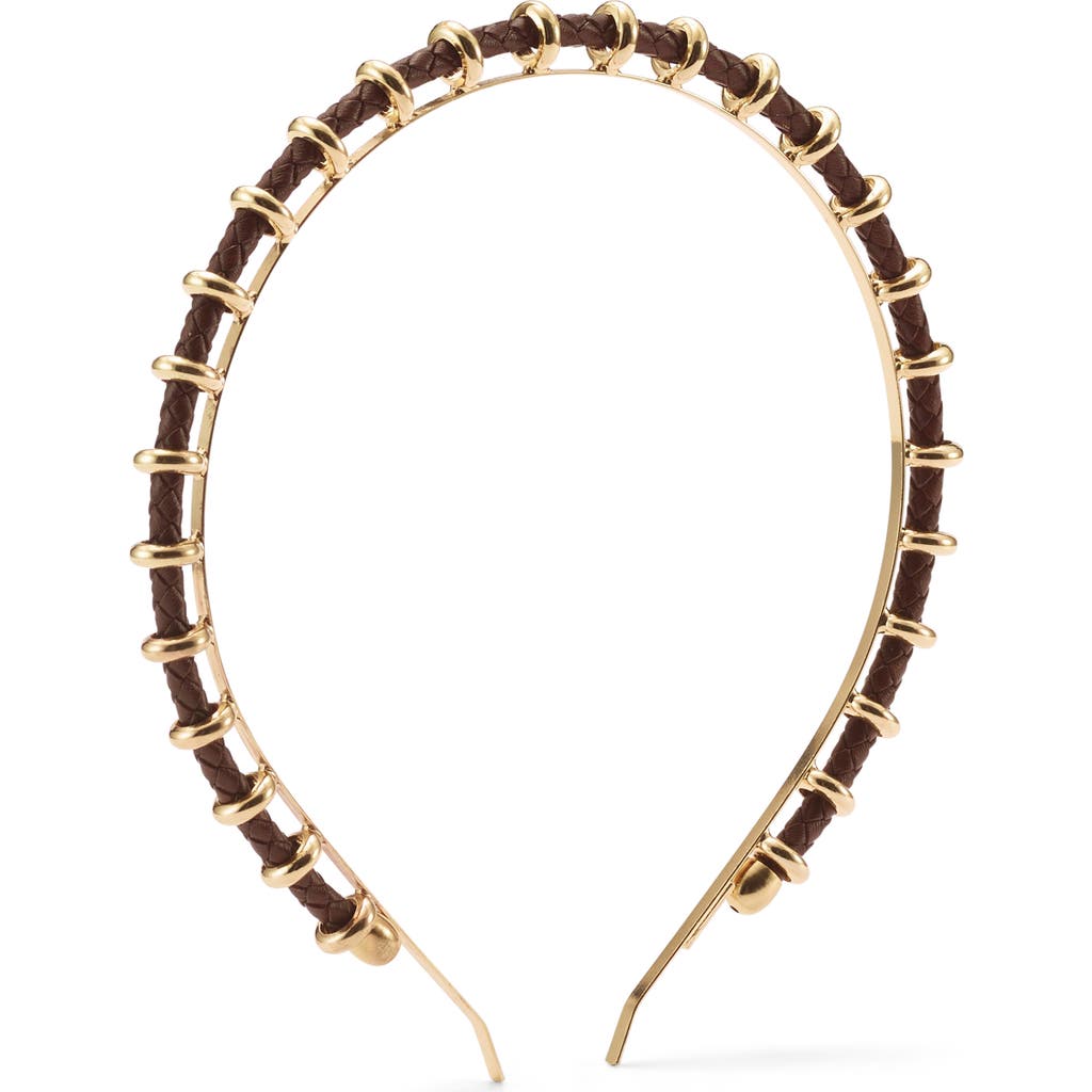 LELET NY LELET NY Bentley Braided Leather Headband
