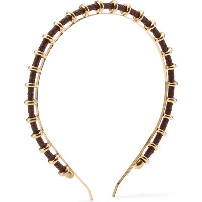LELET NY LELET NY Bentley Braided Leather Headband