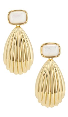 LELET NY LELET NY Chiara Shell Oversized Earrings