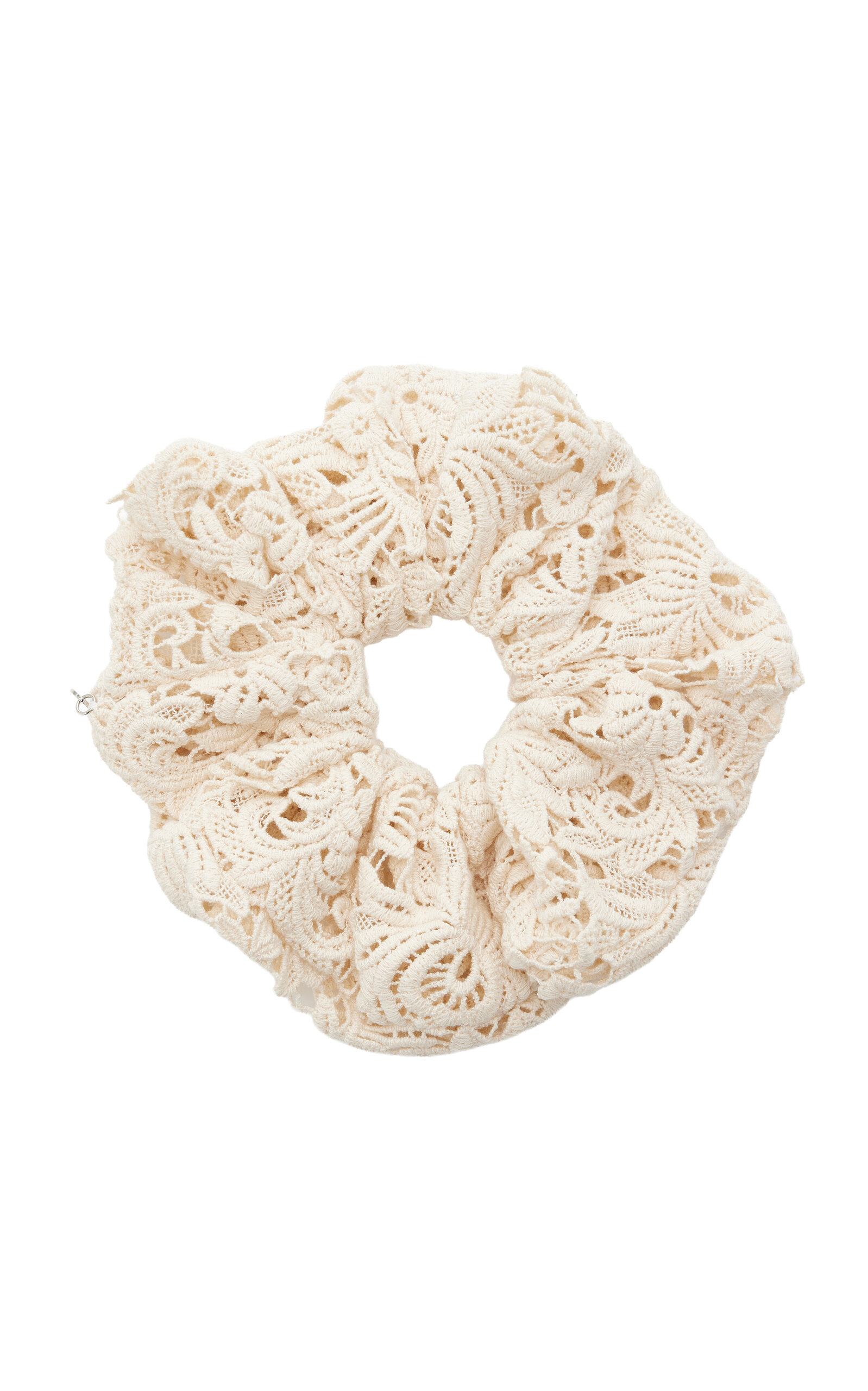 Lelet NY Lelet NY Esme Crocheted Cotton Scrunchie