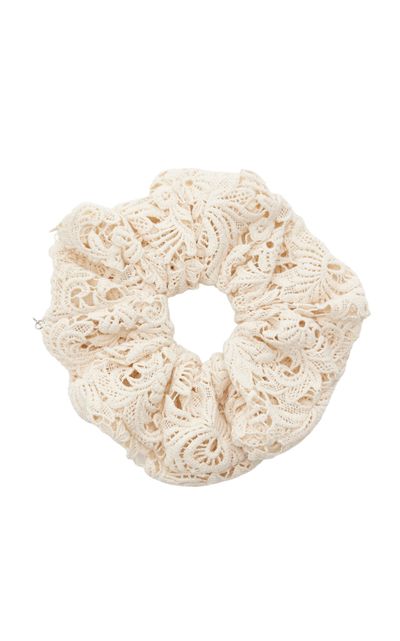 Lelet NY Lelet NY Esme Crocheted Cotton Scrunchie