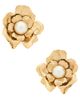 LELET NY LELET NY Jasmine Floral Pearl Button Earrings - 1