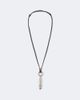 Lemaire Lemaire Acme leather pendant necklace - 1