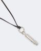 Lemaire Lemaire Acme leather pendant necklace - 4