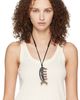 LEMAIRE LEMAIRE Agate Gua Sha Begula Necklace - 2