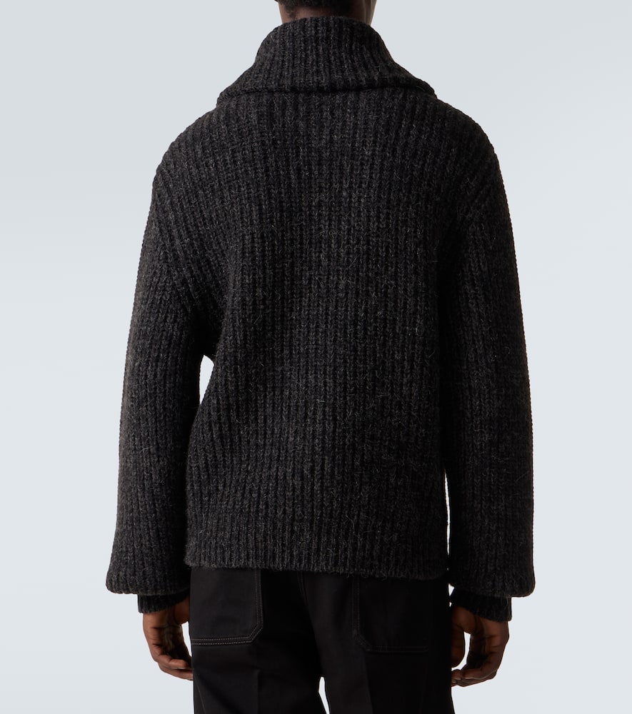Lemaire - Alpaca and yak wool zip-up cardigan