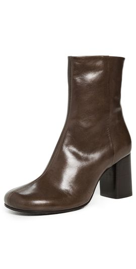 Lemaire Lemaire Anatomic Boots Dark Brown