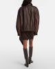 Lemaire Lemaire Asymmetric wool-blend miniskirt - 3