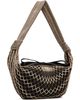LEMAIRE LEMAIRE Beige & Brown Fortune Croissant Filt Bag - 3