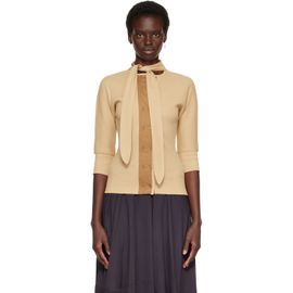 LEMAIRE LEMAIRE Beige Ascot T-shirt