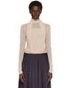 LEMAIRE LEMAIRE Beige Ballerina Scarf Blouse - 1