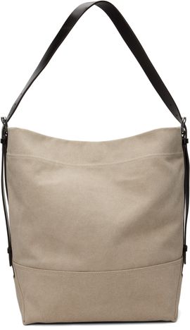 LEMAIRE LEMAIRE Beige Belted Tote