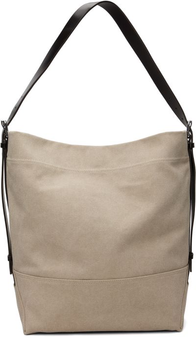 LEMAIRE LEMAIRE Beige Belted Tote