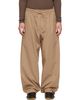LEMAIRE LEMAIRE Beige Light Cotton Twill Pyjama Trousers - 1