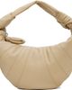 LEMAIRE LEMAIRE Beige Mini Fortune Croissant Bag - 1